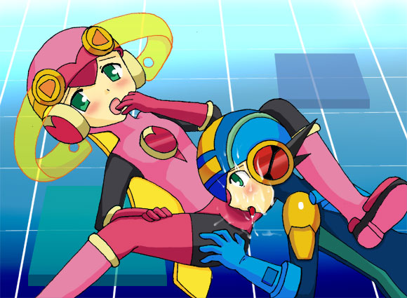 Mega Man: Mega Man vs Roll in Tag Me Hentai