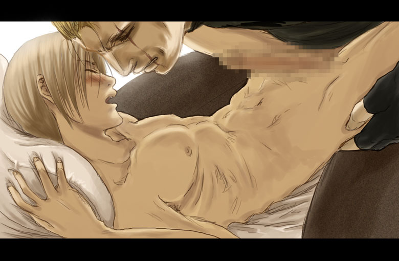 Blonde Bed Boys: Krauser and Leon’s Yaoi Fun