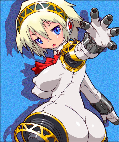 Aigis’s Artistic Awakening – Solo Female Hentai Porn from Atlus’s Persona Series