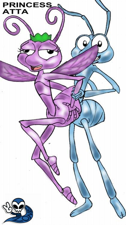 Insectual Queen: Flik and the Ant Princess