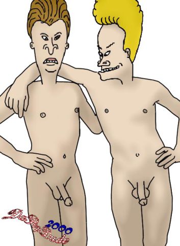 Buddy Jack: Two Circumcised Boys with Beavis and Butthead Hair.