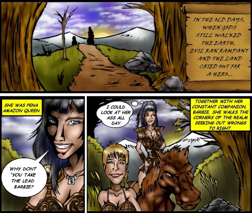 Xena’s Bololo Adventure with Gabrielle: The Warrior Princess Comes Out of Her Shell!