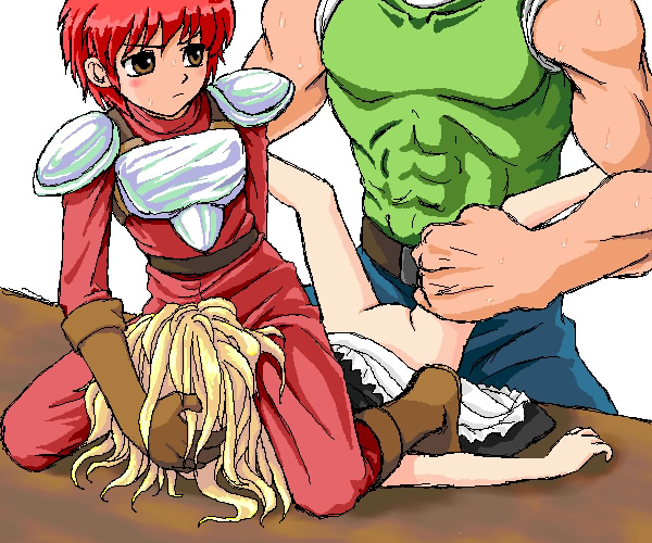 Pointy Chinned Maid Serves Adol’s Tag