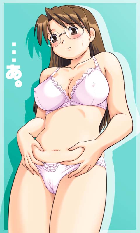 Purple Plump in Frills: Koyomi’s Embarrassed Blush