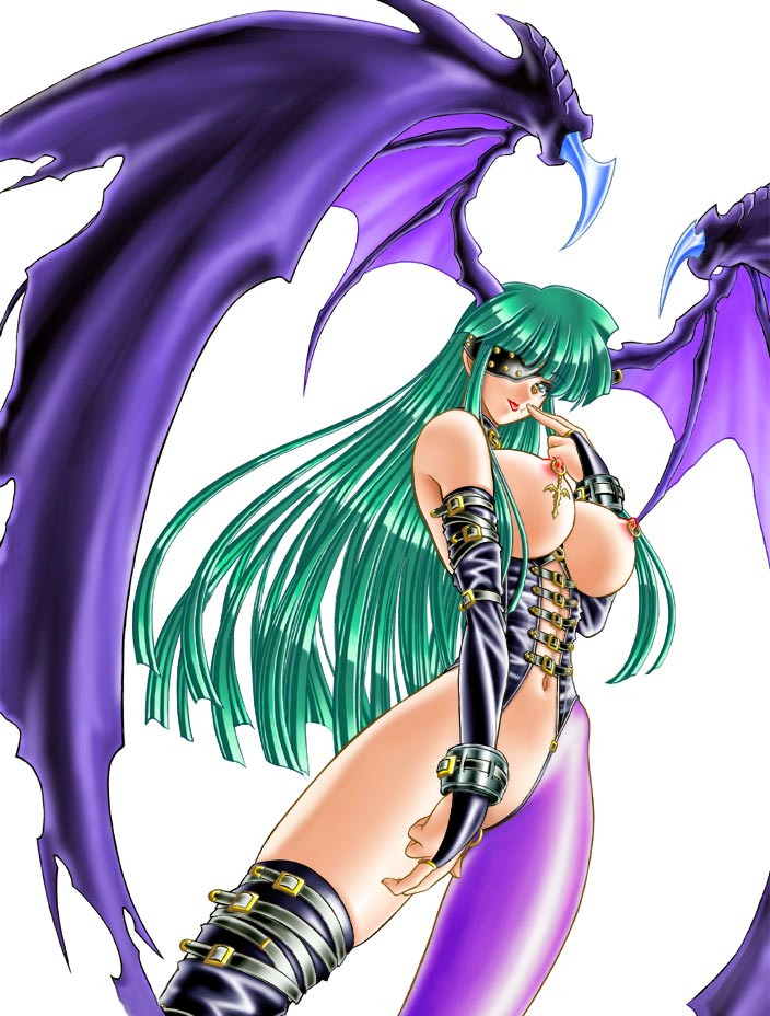 Darkstalkers Desire: Densuke’s Eye-Patched Obsession with Morrigan’s Nipple Pierced Succubus