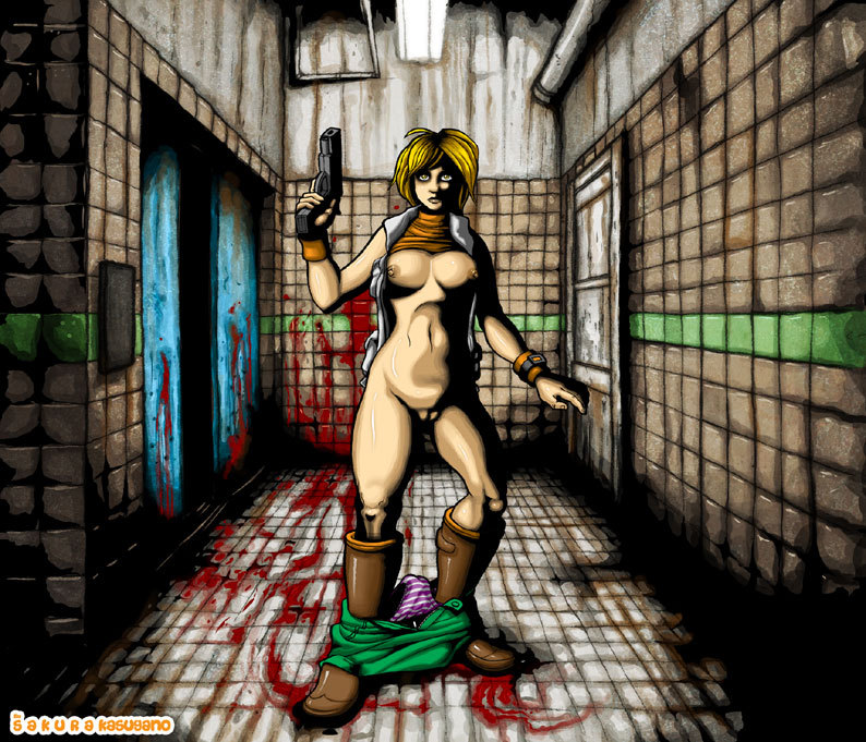 Scarlet Wristwear: Heather’s Casual Clothing Meets Sakuraka-Sugano’s Silent Hill 3 Gunplay!