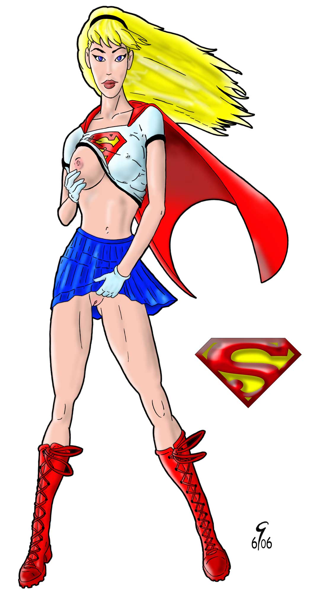 Blue Eyed Superwoman: Linda Danvers’ Naughty Fantasy