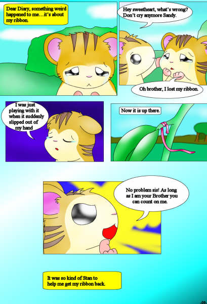 Ribbon’s Tearful Confession: Stan’s Curvy Comic Book Love Hamtaro!