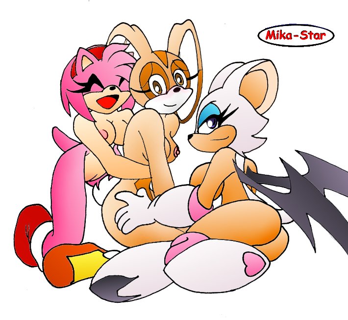 Amy Rose’s Anthro Furry Adventure – The Hedgehog and The Rabbit’s Yuri Delight.