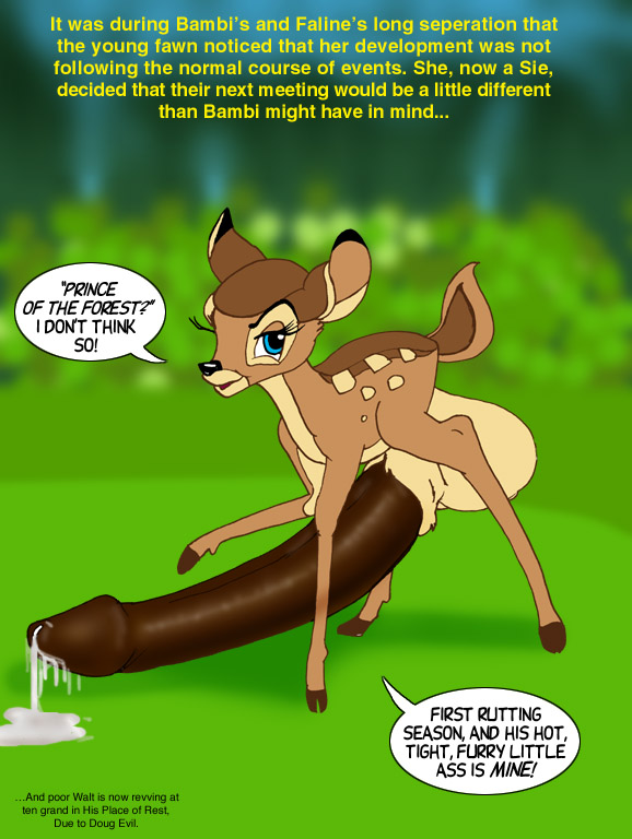 Tail Tagging: Bambi’s Secret Life as a Furry Feline.