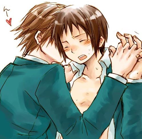 Tagging Itsuki Koizumi’s Male Only Suzumiya Haruhi No Yuuutsu Hentai Image