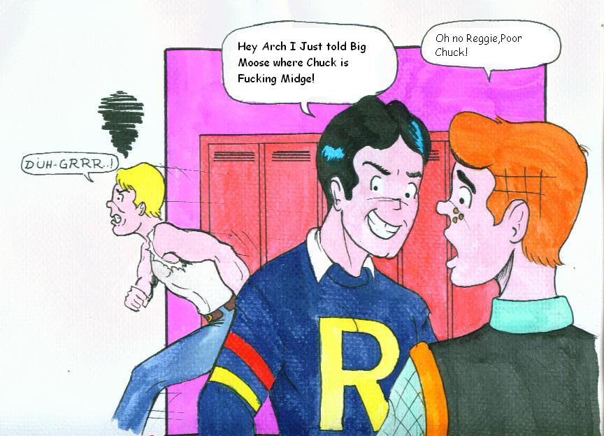 Tagging Moose and Mason with Archie Andrews!