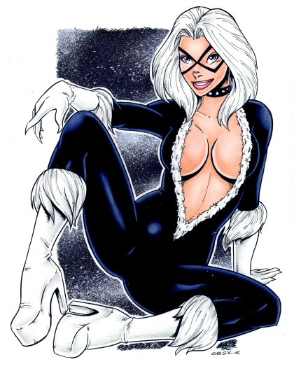 Felicia’s Dark Fantasy – Black Cat Hentai Porn