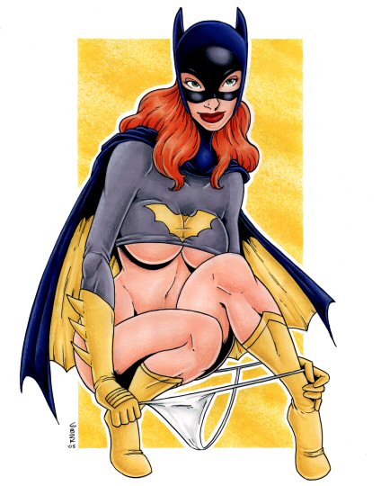 Barbara’s Batgirl Undressing: Panty Confessions