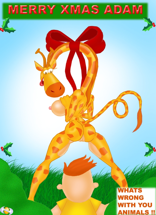 Adam Lyon’s Anthro Christmas with Ingrid Giraffe