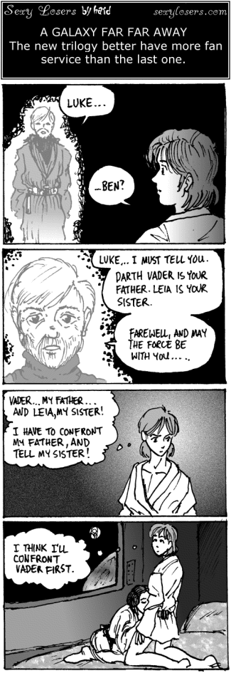 Obi-Wan’s Oral Adventure with Luke and Leia