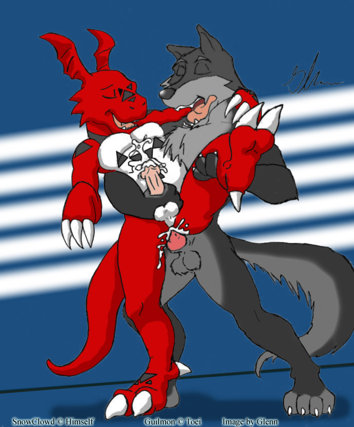 Guilmon’s Gay Adventure – Male Male Male Male Only!