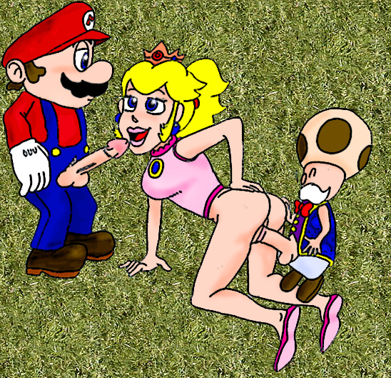 Mario’s Hair-Raising Hentai Adventure with Princess Peach and Toadsworth