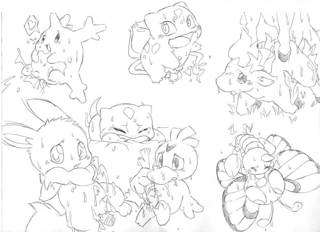 Pokemon Fury: Buggery with Bulbasaur and Corsola!