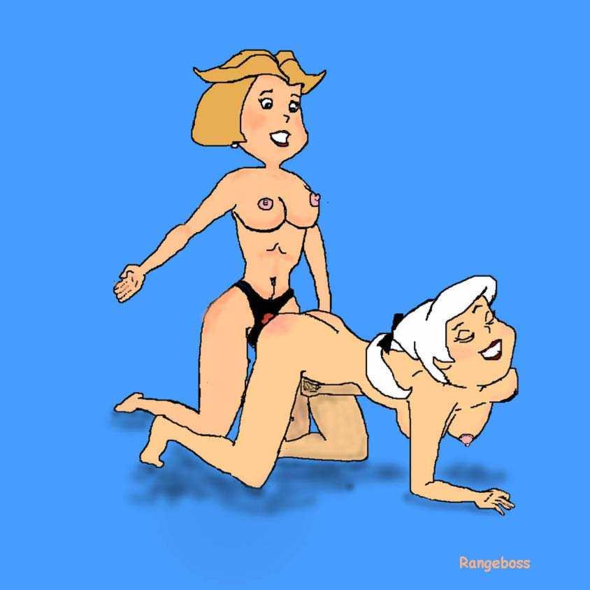 Daughter’s Nipple Sucking Torture with Rangeboss Strap-On: Jane and Judy Jetson’s Motherly Incest