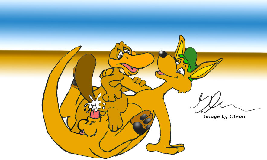 Anthro Blinky Bill’s Interspecies Kangaroo Porn – Glenn’s Multiple Males Splodge!