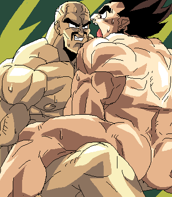 Dragon Ball Bromance: Nappa and Vegeta’s Gay Yaoi Adventure