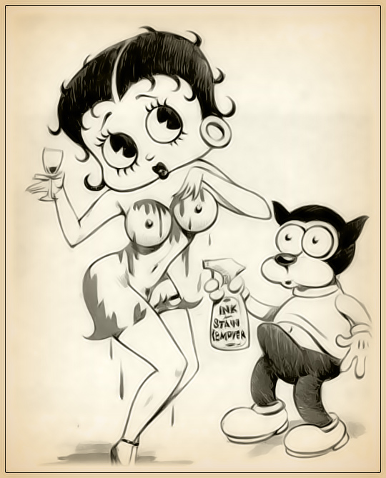 Betty Boop’s Bimbo Erection – Torn Clothes and Flapper Style