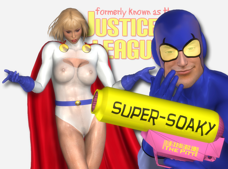 Blue Beetle and Power Girl’s Justice League Hookup