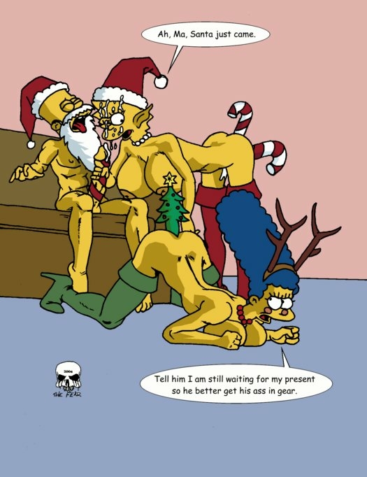 Yellow Body Anal Fears – Bart Simpson’s Incestuous Christmas With High Heels