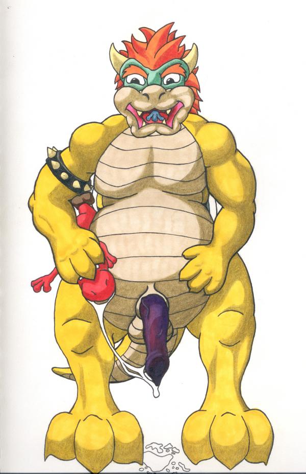 Mario’s Big Load: After Bowser Eats Yoshi Cum.