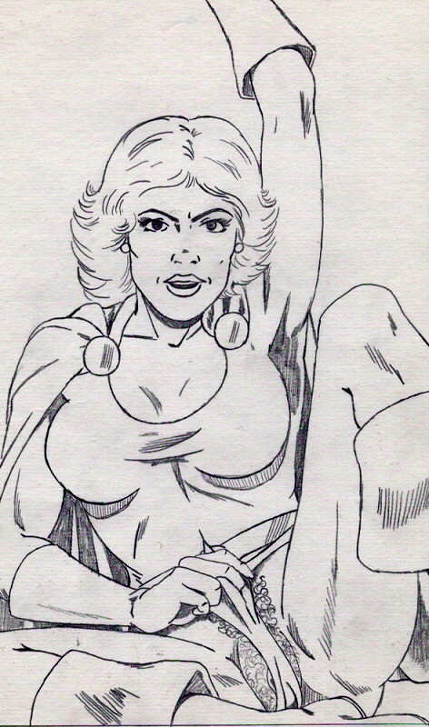 Power Girl’s Monochromatic Desire