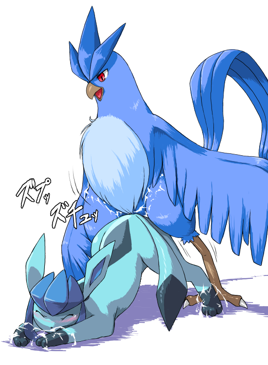 Articuno’s icy grip – two girls trapped with pokemon love.