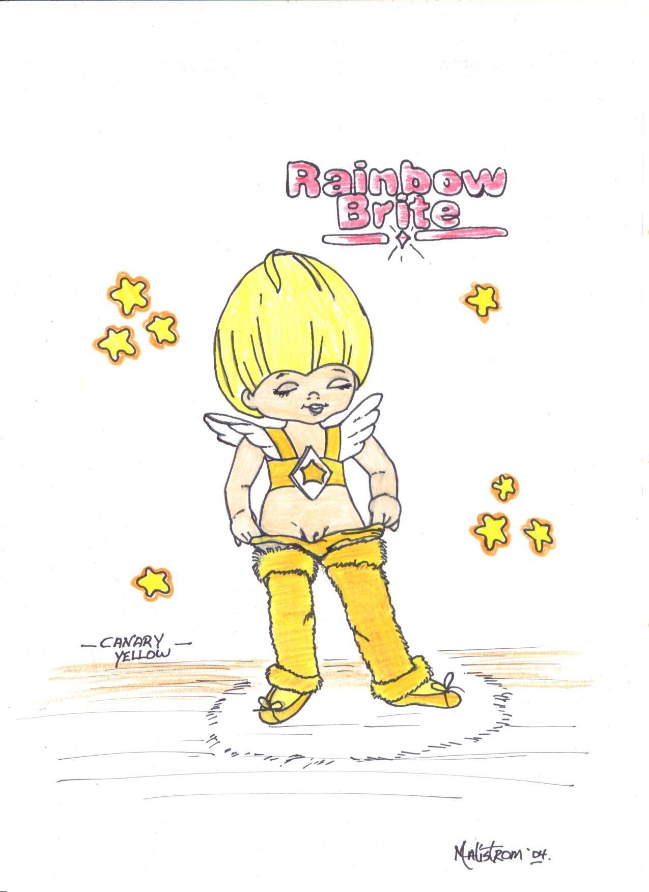 Panty Pop! – Rainbow Brite’s Canary Yellow Malistrom