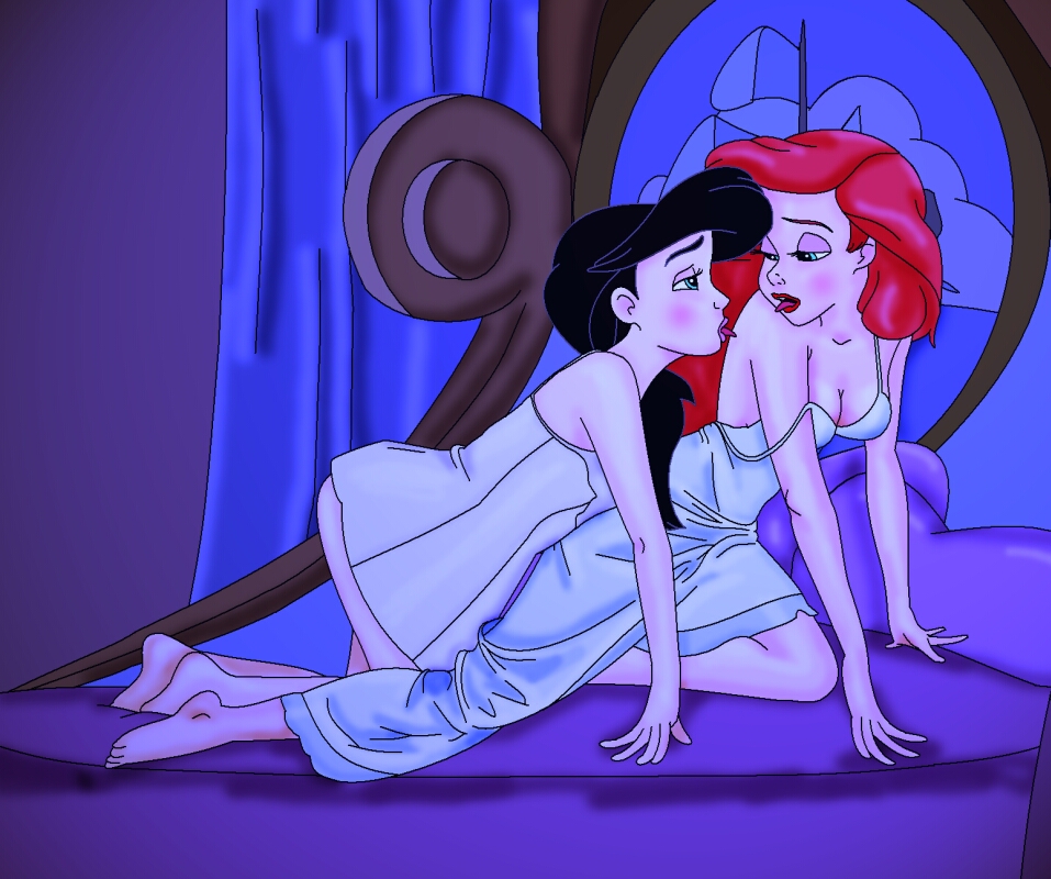 Melody’s Yuri Obsession: Ariel’s Daughter Bends Over in Disney’s The Little Mermaid II