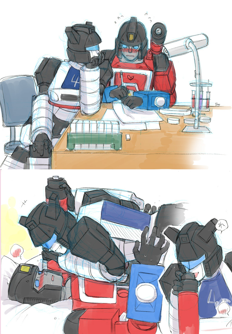 Transforming Tohjo: Perceptor’s Gay Jazz Comic with Sakana