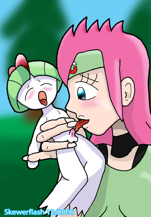 Outdoor Lick Fest with Ralts: The Pokephile’s Clothing Choice Makes a Difference