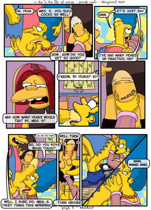 The Simpsonian Delight: Blarg’s Rimjob with Starbeam and Marge!