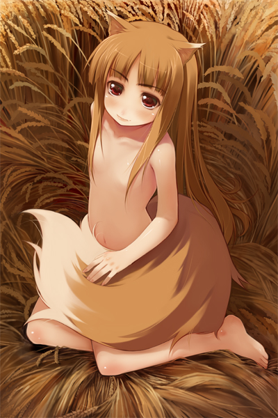 Barefoot Beauty in the Wild – Wheat Spice and Wolf Ears