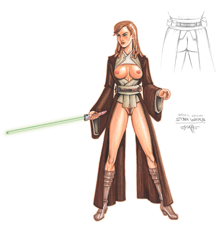 Jedi Nudity – Solo’s Costume Reveals Her Bare Breasts And Pubis