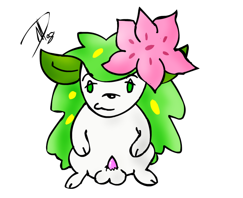 Shaymin’s Feral Flower: The White Fur Male Md