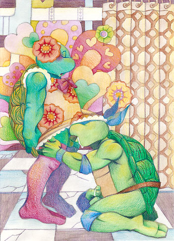 Brotherly Love: Michelangelo and Leonardo TMNT Yaoi