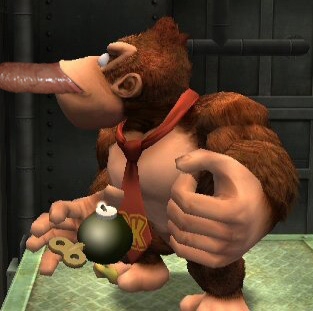 Donkey Kong Hentai Porn: Super Smash Bros. Yaoi Necktie Oral Adventure