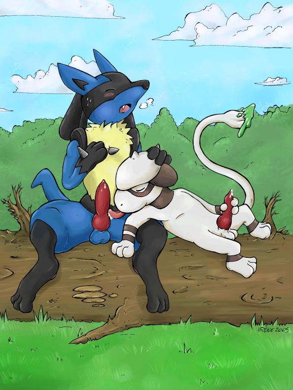 Feral Fury: Lucario’s Licking Lust