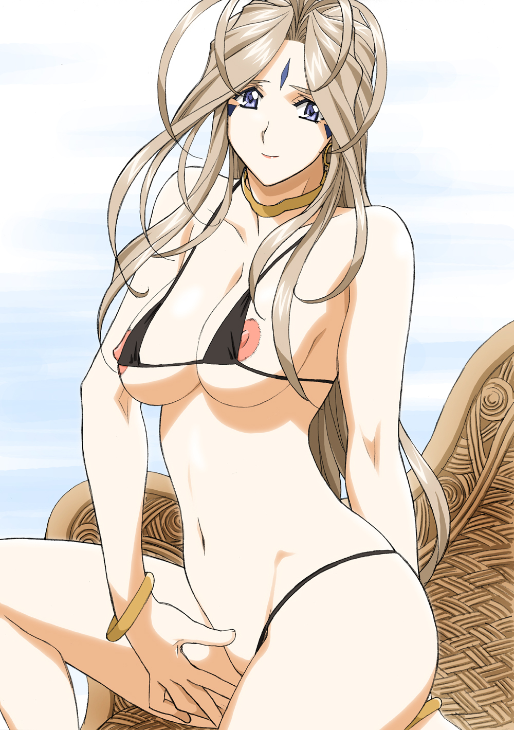 Brown Eyed Belldandy – Oh My Goddess in the Micro Bikini!