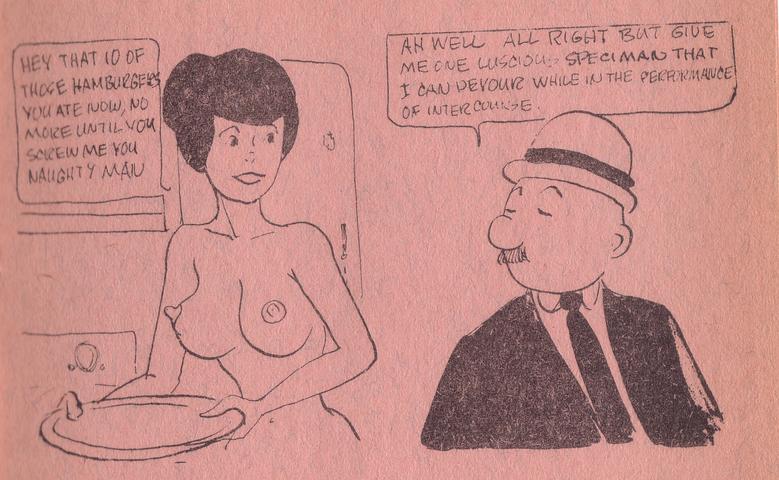 Olive Oyl’s Hidden Desires Revealed in Comic Popeye Porn