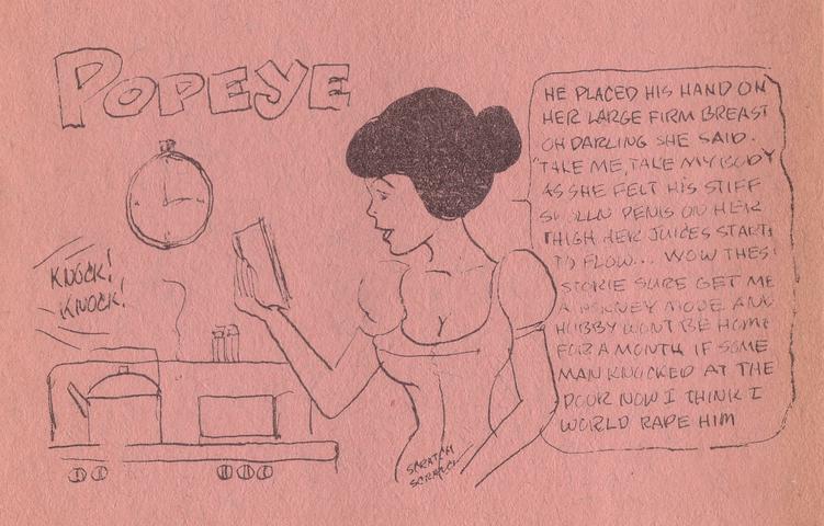 Olive Oyl’s Popeye Comic Makes Her Wimp Out!