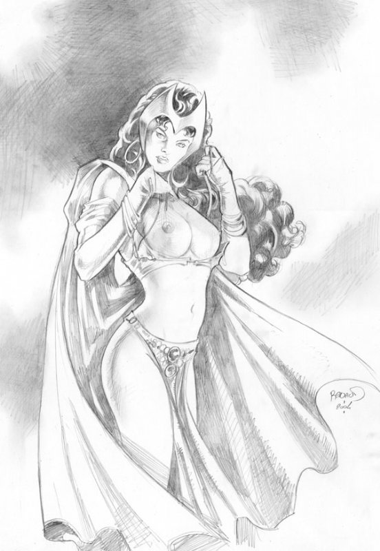 Marvelous Scarlet Witch – 1 Girl, 2004 Avengers Solo Homo Superior.