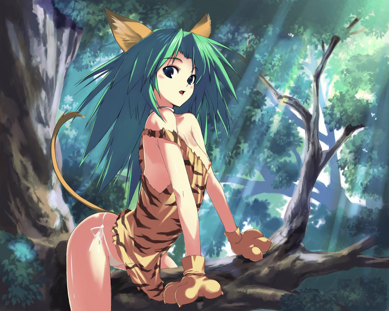 Kitty’s Nekomimi Adventure – Cham Cham Purrs in Catgirl Panties!