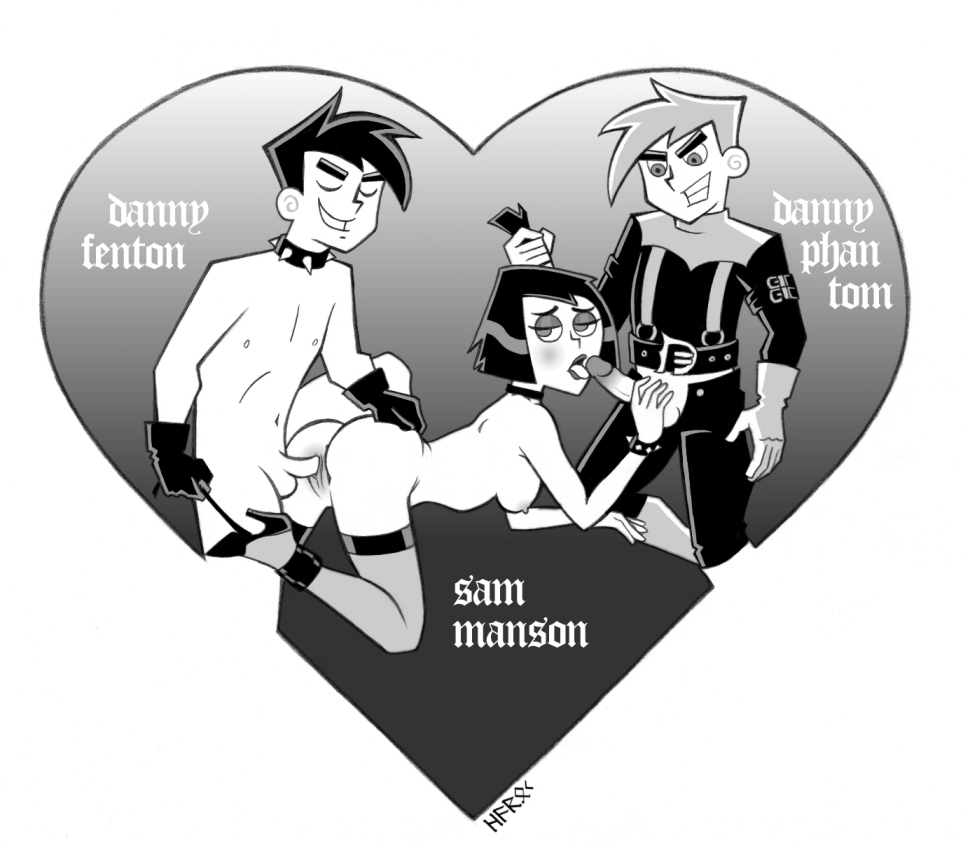 Danny Phantom’s Alpha Male Canon Falls for Samantha’s Straight Hair and Female Doggy Style