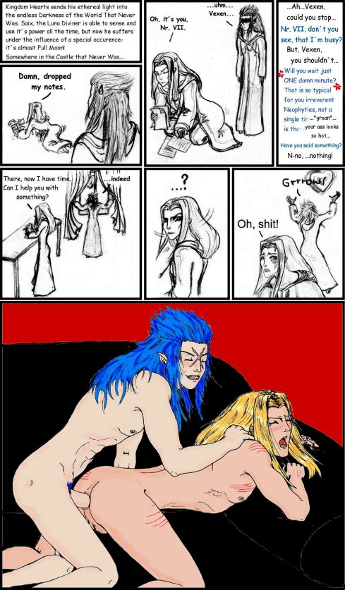 Comic Kingdom of Gay Pride: Vexen’s Tagme Saix Penetration